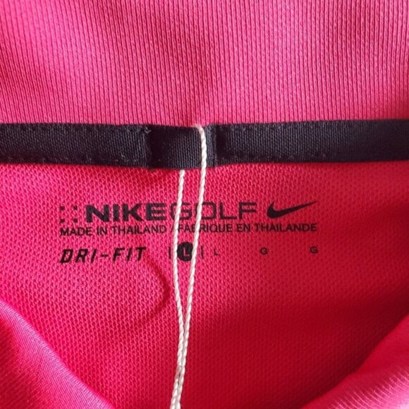 Nike Golf Pink Polo Shirt Size L - Picture 3 of 9